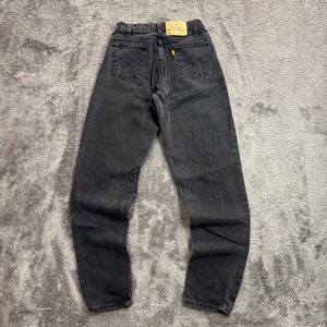 Vintage Levis 560 Orange Tab Jeans 29x34 Black Loose Fit Tapered Made in USA 90s